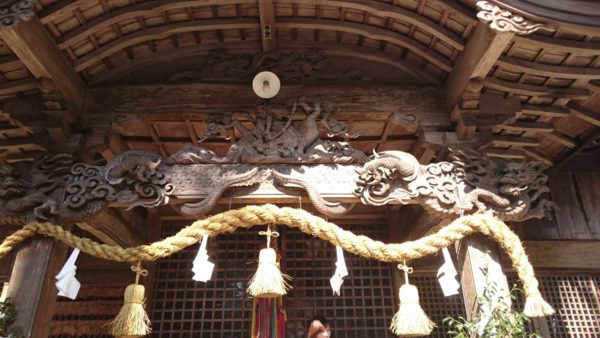 高知県の梼原町を訪れたときの神社