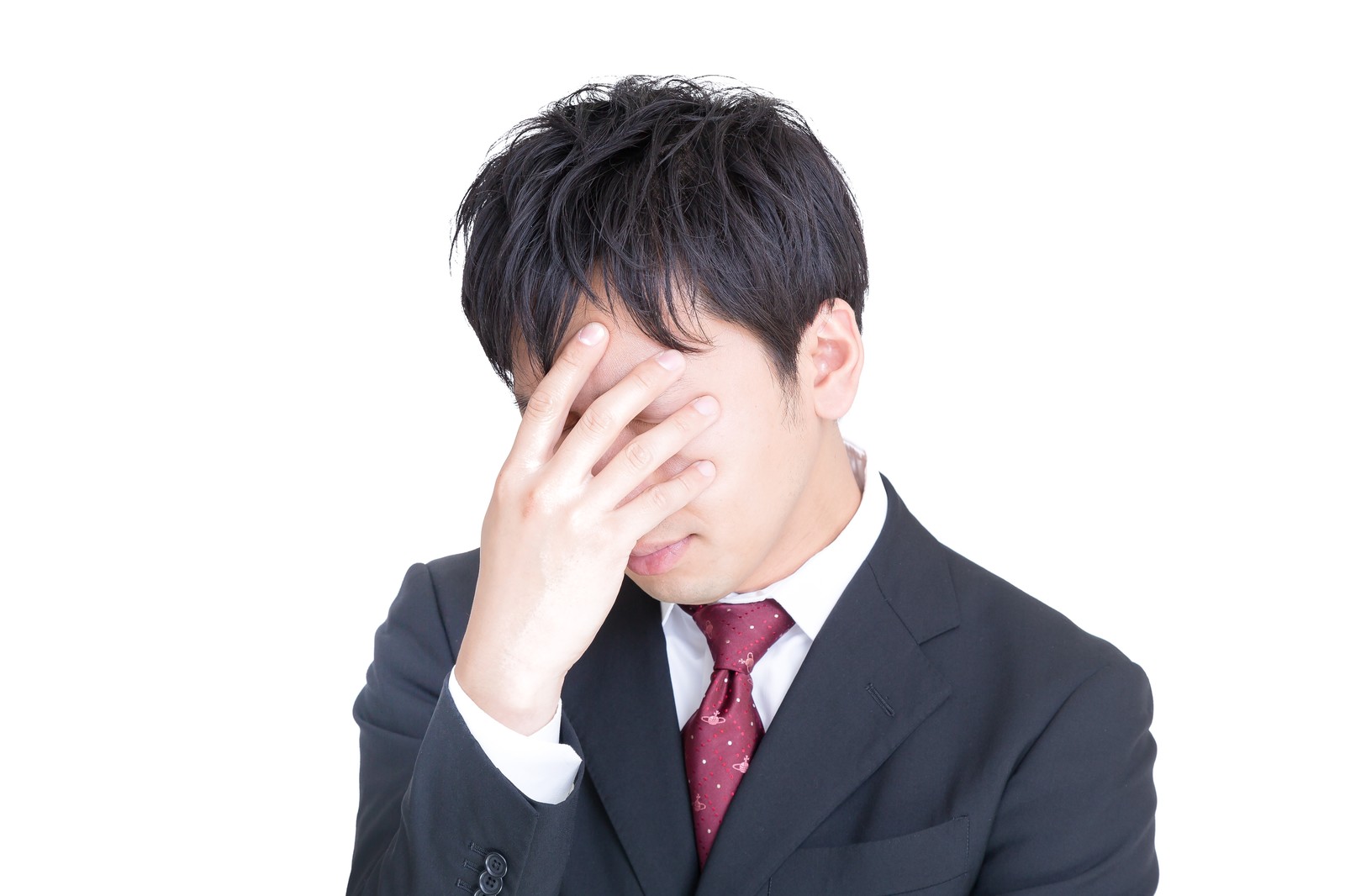 男性の場合1人で悩みを抱える方が多いです　相談者