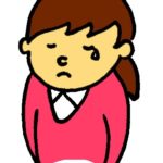 事務員さんが泣いている様子
