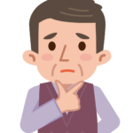 悩んでいる男性