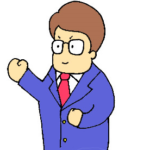 やるぞと言っている水谷弁護士です
