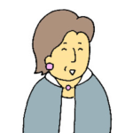 ５０代女性（笑顔）相談者