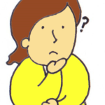 疑問をもっている40代女性の相談者