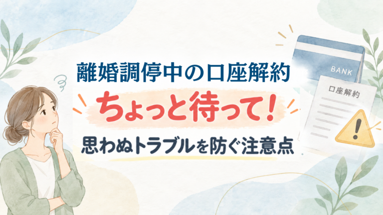 ちょっと待って！ 思わぬトラブルを防ぐ注意点